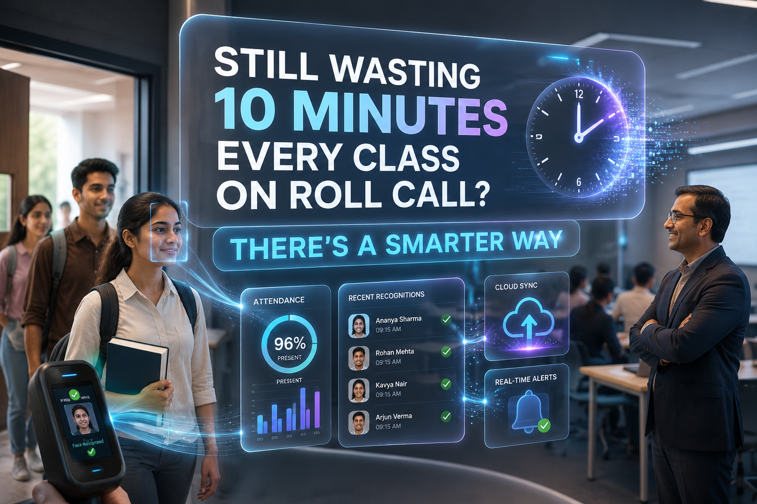 Still Wasting 10 Minutes Every Class on Roll Call? There's a Smarter Way.